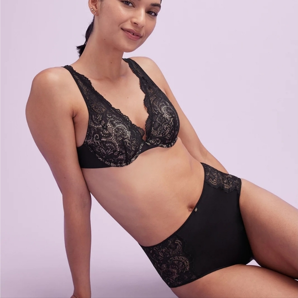 NWT Thirdlove Lace Contour Plunge Bra size 32 H